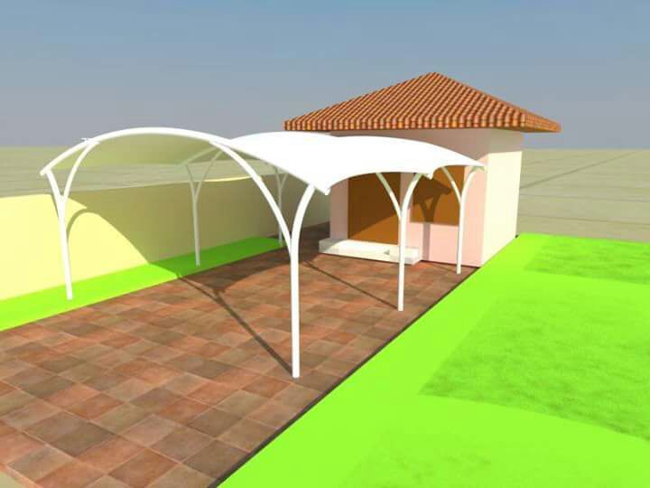 Entrance Tensile Structure